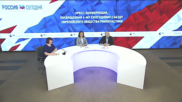 Пресс-конференция, посвященная 6-му ежегодному съезду Европейского общества ринопластики.